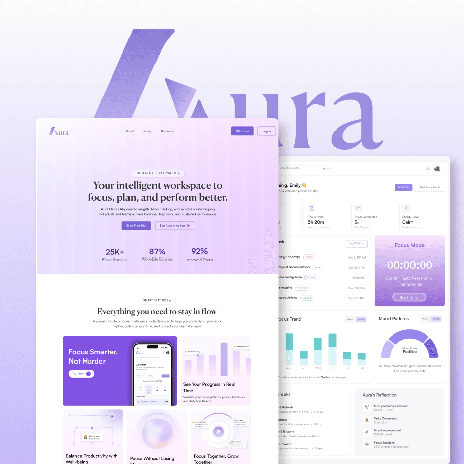 Aura - Focus & Productivity App